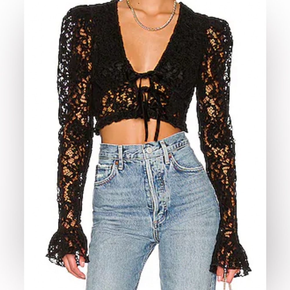Majorelle Lace top